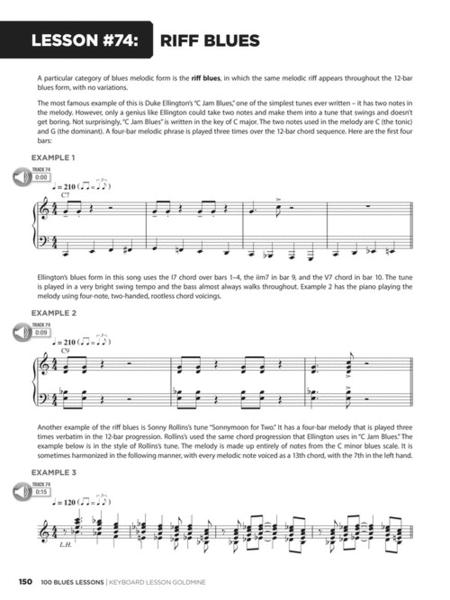 100 Blues Lessons By John Heussenstamm Free Sheet Music