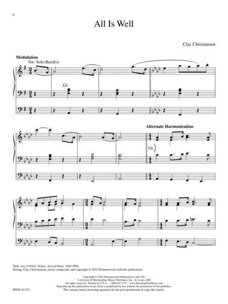 19 Introductions And Reharmonizations For Organ By Clay Christiansen Free Sheet Music