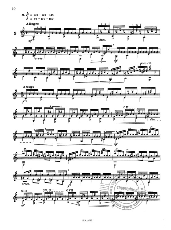 25 Studi Melodici E Progressivi, Op. 60 By G. Margaria Free Sheet Music