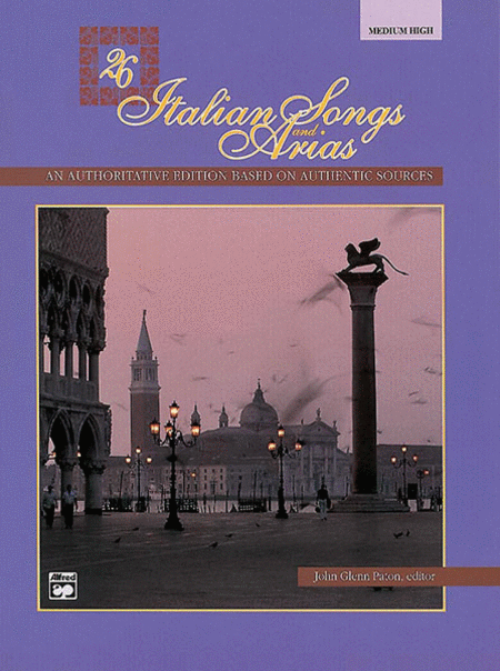 26 Italian Songs And Arias - Medium High Voice (Book/CD) By N Free Sheet Music