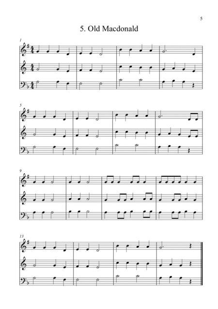 8 Christmas Trios For Trumpet, Trumpet And Trombone By Traditional Free Sheet Music