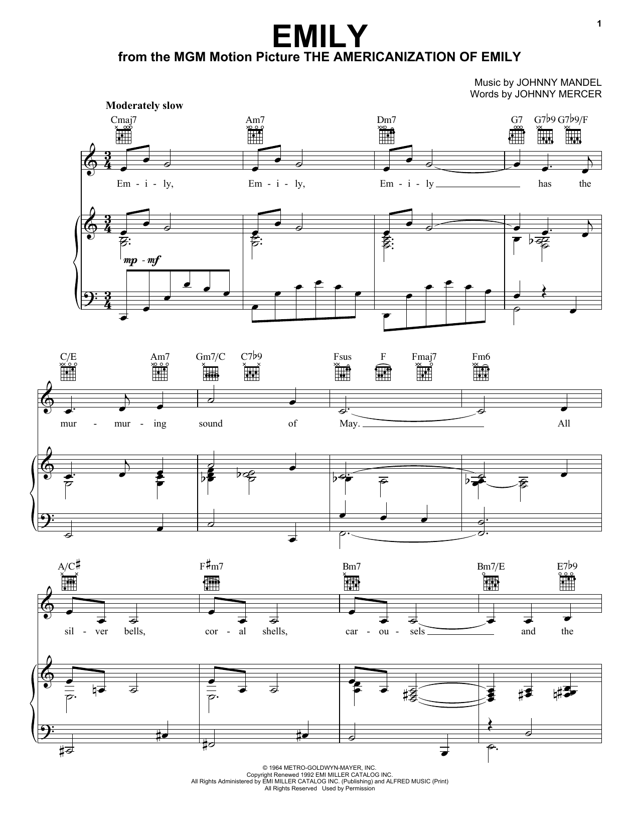 A Visit With Emily By Tom Cipullo Free Sheet Music