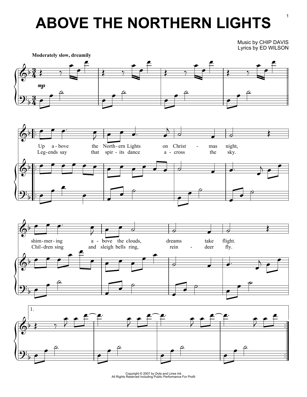 Above The Northern Lights By Mannheim Steamroller Free Sheet Music