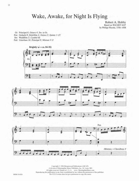 Advent Postludes For Organ By Wilbur Held Free Sheet Music