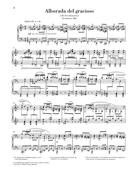 Alborada Del Gracioso By Maurice Ravel Free Sheet Music