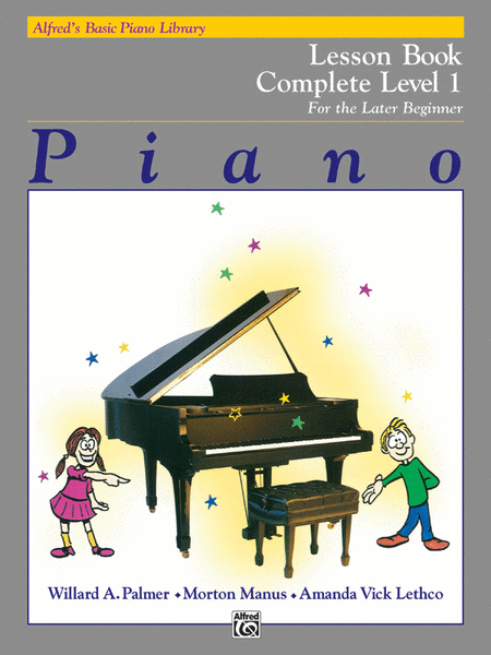 Alfred's Basic Piano Course Fun Book Complete Level 1 By Willard A. Palmer Free Sheet Music