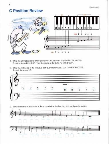 Alfred's Basic Piano Course Notespeller, Level 1B By N Free Sheet Music