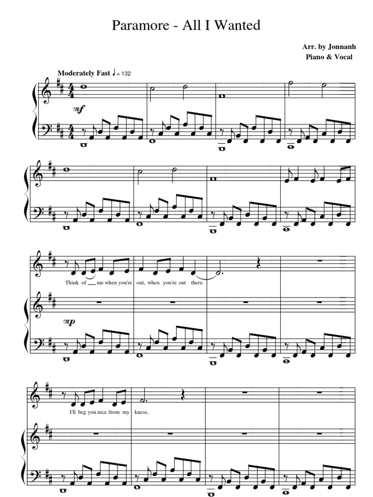 All I Ever Really Wanted By Donnie McClurkin Free Sheet Music