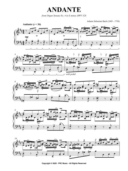 Andante Arioso - Organ Solo By James Michael Stevens Free Sheet Music