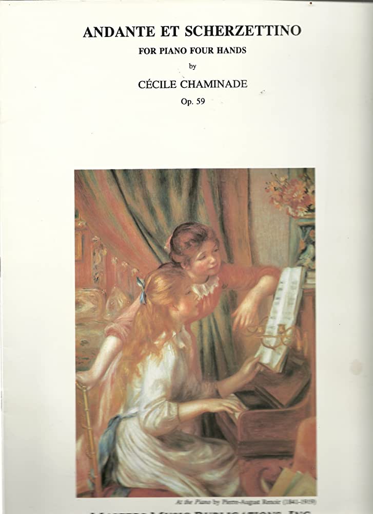 Andante Et Scherzettino Op.59 By Cecile Chaminade Free Sheet Music