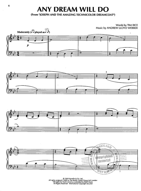 Andrew Lloyd Webber (Piano Solos) By Andrew Lloyd Webber Free Sheet Music