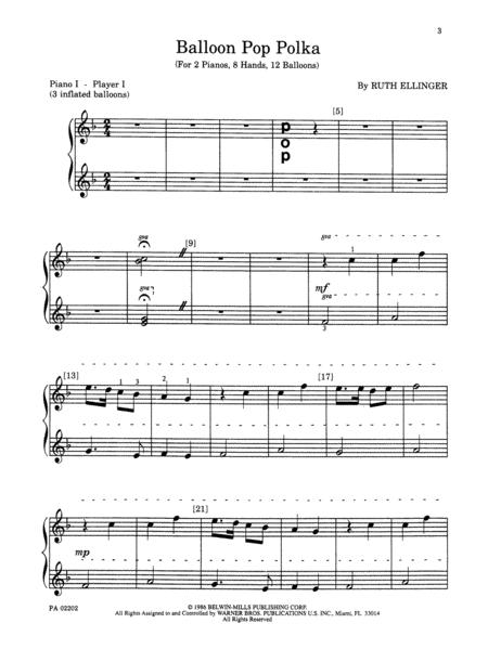 Balloon Pop Polka By Ruth Ellinger Free Sheet Music