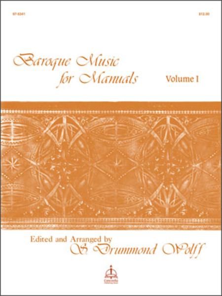 Baroque Music For Manuals, Volume I By Wolff Free Sheet Music