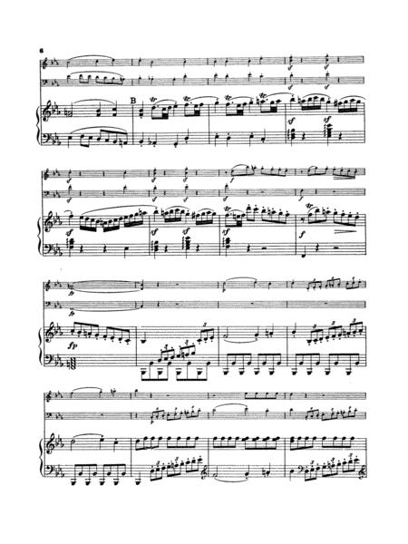 Beethoven: Trio No. 1, Op. 1, No. 1, In E Flat Major (for Piano, Violin, And Cello) By Ludwig Van Beethoven Free Sheet Music