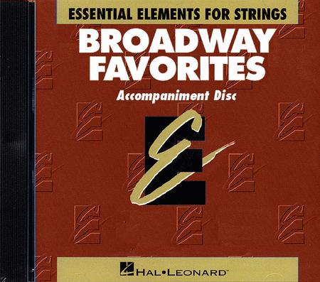 Broadway Favorites For Strings - Accompaniment CD Only By Lloyd Conley Free Sheet Music