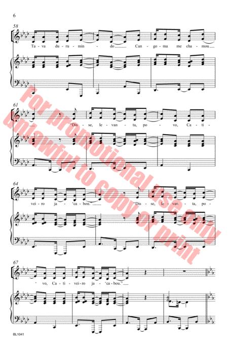 Cangoma By Elisa Dekaney Lon Beery Free Sheet Music