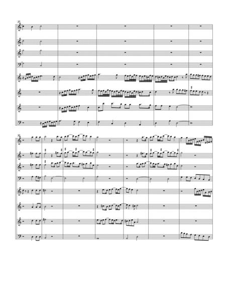 Canzon No.12 A8 (1615) (arrangement For 8 Recorders) By Giovanni Gabrieli Free Sheet Music