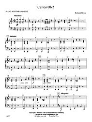 Cellos Ole! By Richard Meyer Free Sheet Music