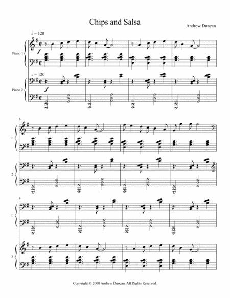 Chips And Salsa By Ed Kiefer Free Sheet Music