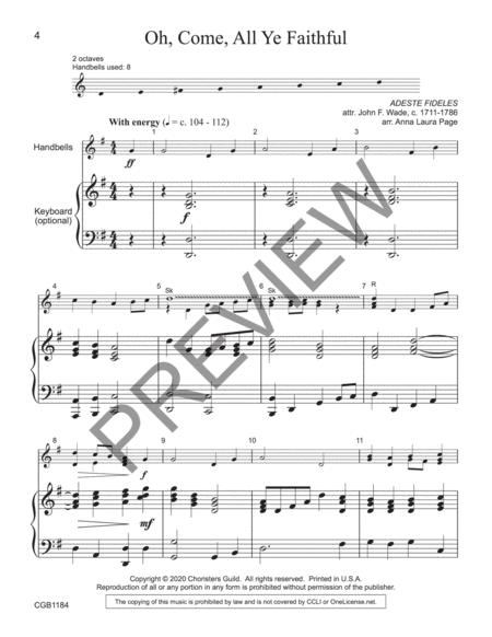 Christmas For Four Ringers By Anna Laura Page Free Sheet Music