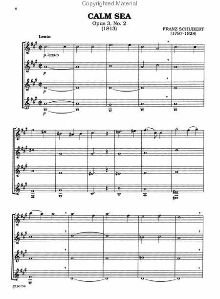 Classical Quartets For All (Alto Saxophone/Alto Clarinet) By William Ryden Free Sheet Music