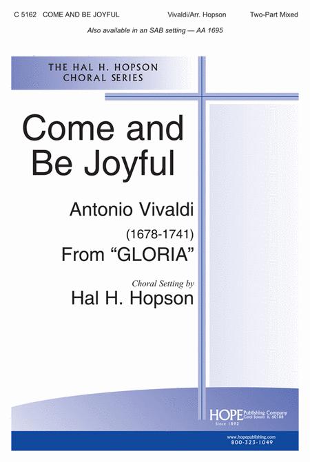 Come And Be Joyful By Antonio Vivaldi Free Sheet Music