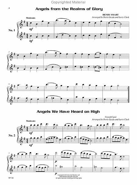 Compatible Christmas Duets For Winds By African American Spiritual Free Sheet Music