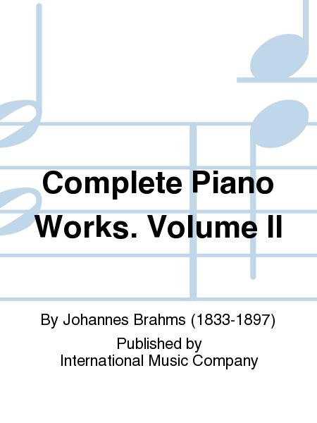 Complete Piano Works - Volume 2 By Robert Schumann Free Sheet Music