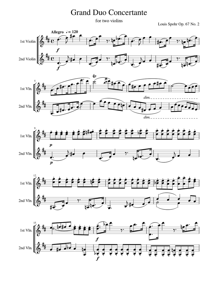 Concerto For Violin And Orchestra, Op. 67 By Mieczyslaw Weinberg Free Sheet Music