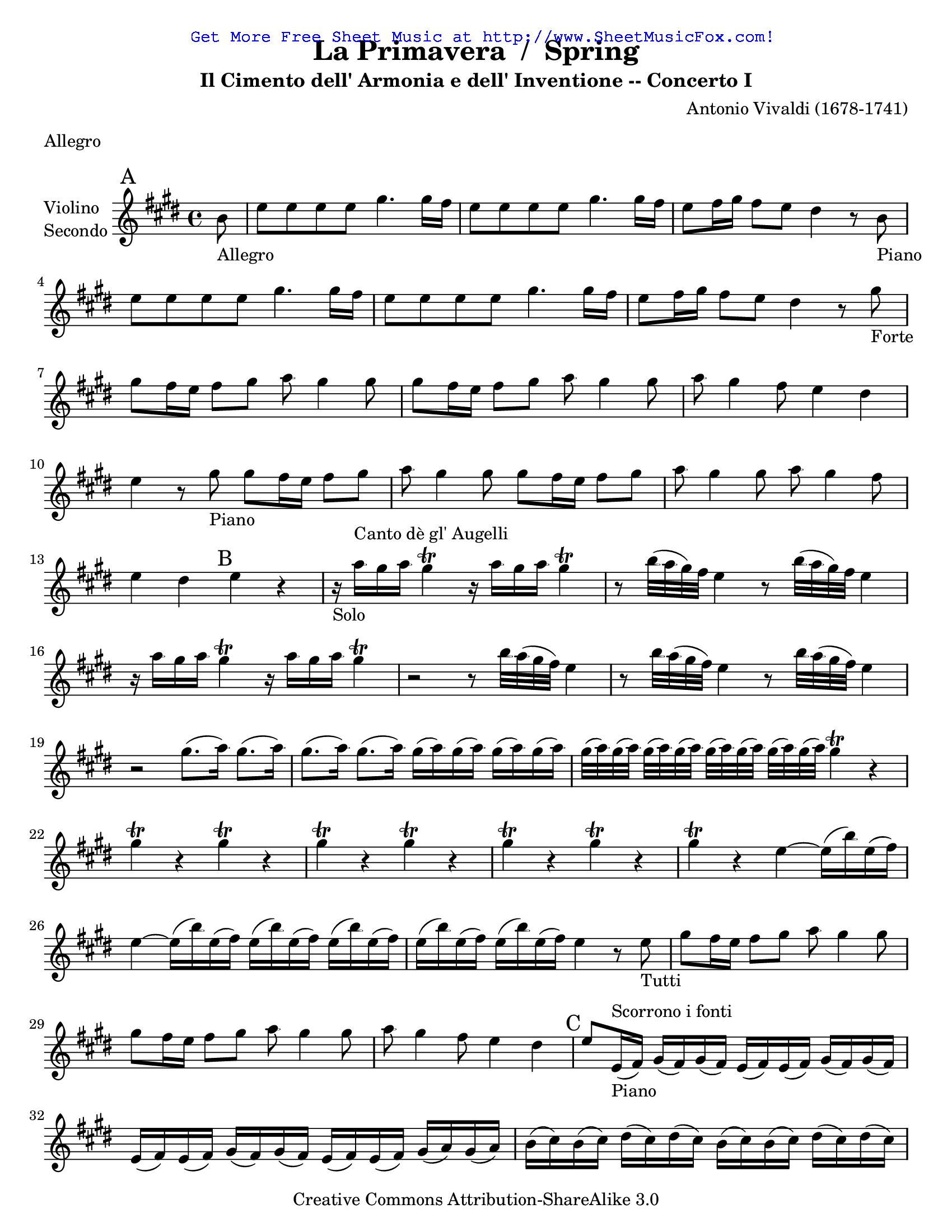 Concerto For Violin By Giuseppe Tartini Free Sheet Music