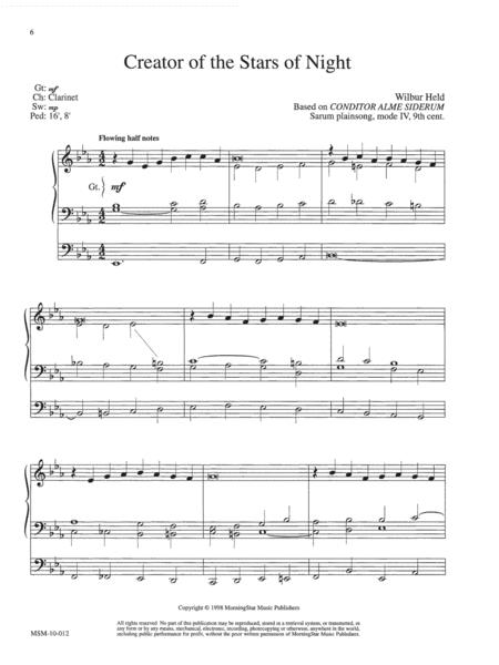 Creator Of The Stars Of Night (Downloadable) By Thomas Keesecker Free Sheet Music