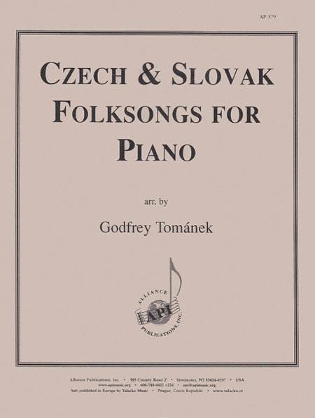 Czech & Slovak Folksongs For Piano By Godfrey Tomá Free Sheet Music