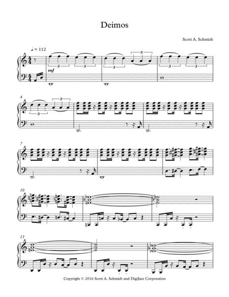 Deimos By Scott A. Schmidt Free Sheet Music