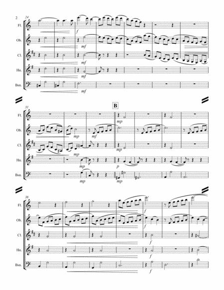 Delightful Debussy For Woodwind Quintet By Claude Debussy Free Sheet Music