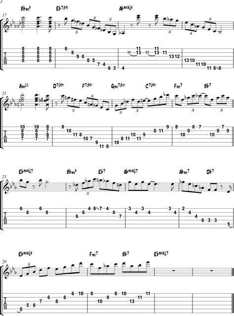 Deluxe Guitar Arpeggio Studies By N Free Sheet Music