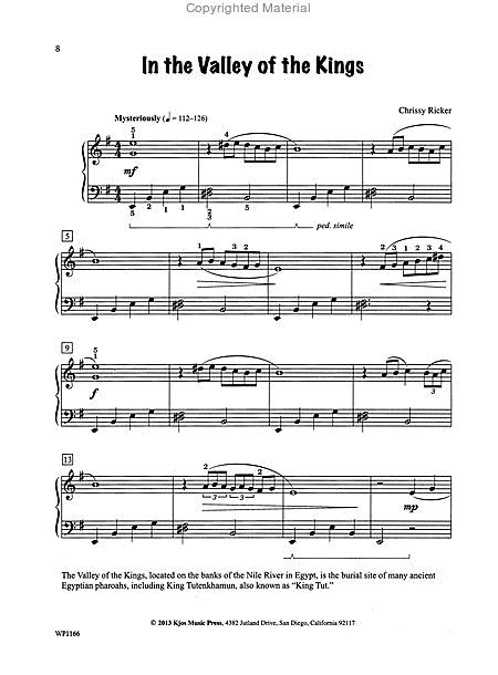 Destination: Adventure! Book Two By Chrissy Ricker Free Sheet Music