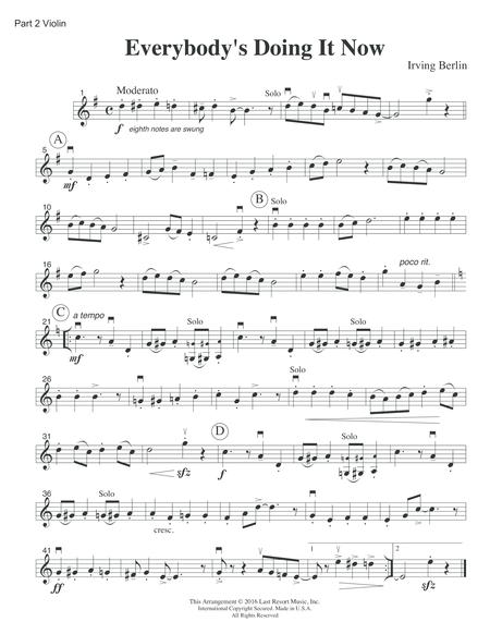 Do It Again For String Trio- Violin, Violin, Cello By George Gershwin And Buddy DeSylva Free Sheet Music