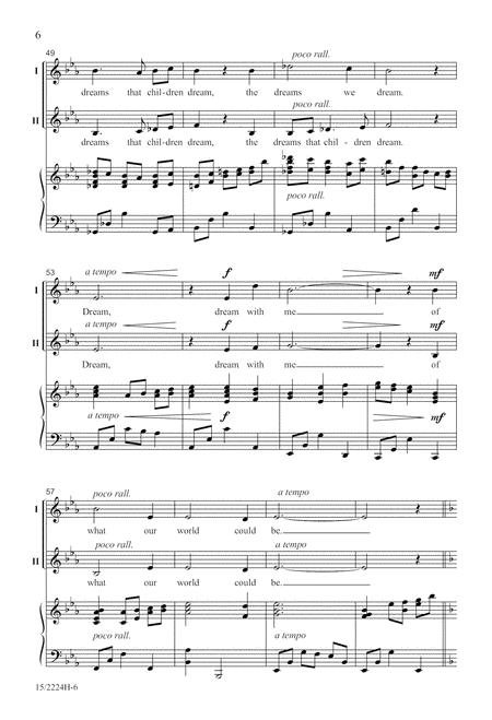 Dreams That Children Dream By Ruth Elaine Schram Free Sheet Music