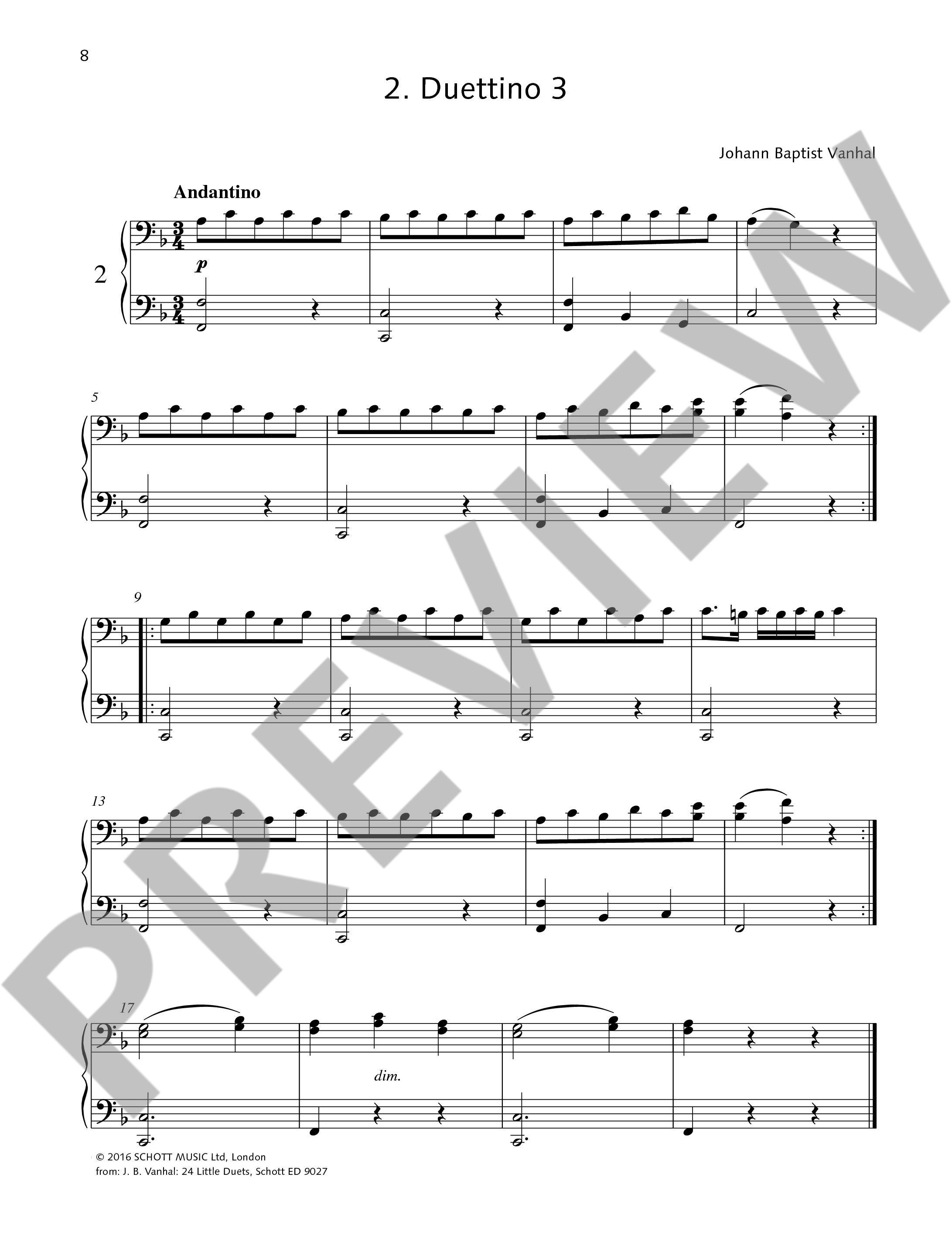 Duets For Fun: Piano By Various Free Sheet Music