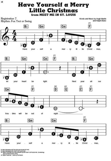 E-Z Play Today #59. Christmas Songs By Various Free Sheet Music