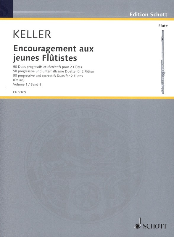 Encouragement For Young Flutists Volume 2 By Charles Keller Free Sheet Music