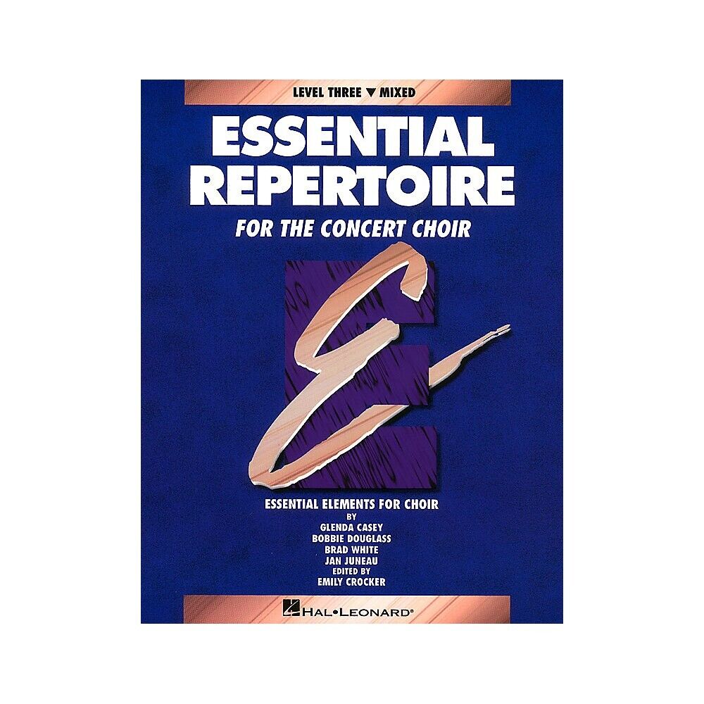 Essential Repertoire For The Concert Choir By Glenda Casey Free Sheet Music