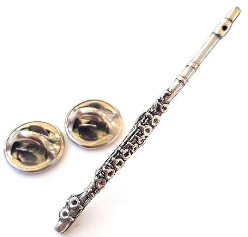 Flute Pewter Necklace By N Free Sheet Music