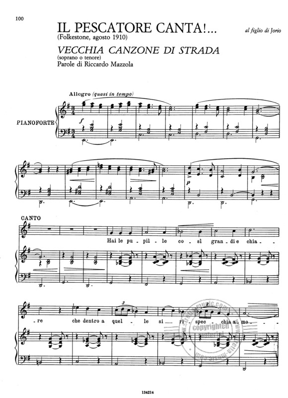 Francesco Paolo Tosti - Romanze By Francesco Paolo Tosti Free Sheet Music