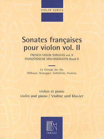 French Violin Sonatas - Volume 2 By Various Free Sheet Music