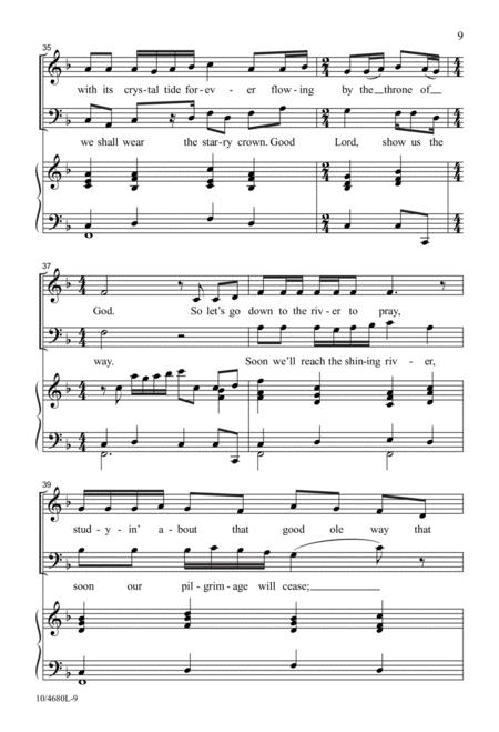 Gather By The River To Pray By Pepper Choplin Free Sheet Music