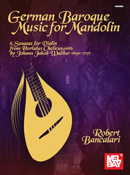 German Baroque Music For Mandolin By Robert Bancalari Free Sheet Music