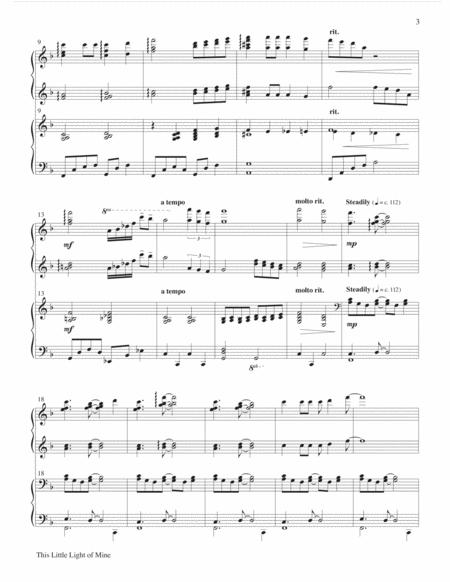 Gospel Blues For 4-Hand Piano By Joel Raney Free Sheet Music