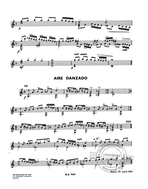 Hommage A Antonio De Cabezon By Antonio Ruiz-Pipó Free Sheet Music