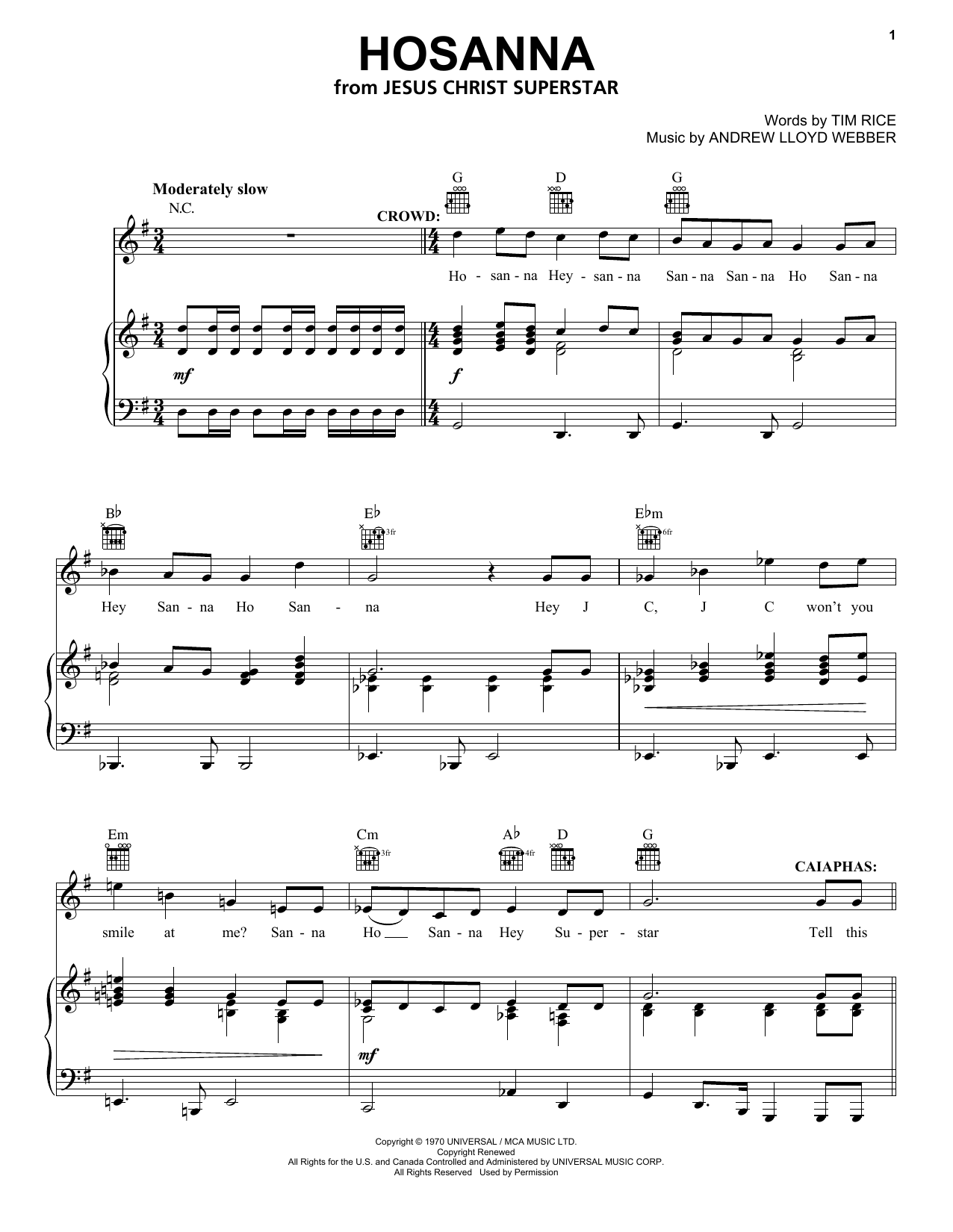 Hosanna! By Victor C Johnson Free Sheet Music